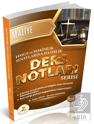 HUKAL HMGS - Hakimlik Maliye Ders Notları