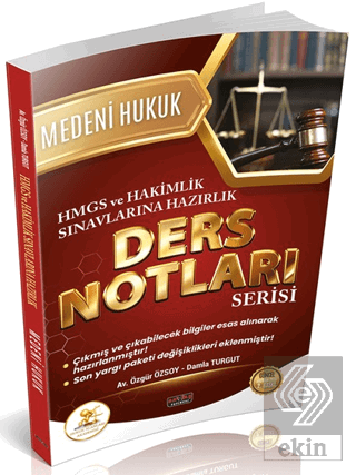 HUKAL HMGS - Hakimlik Medeni Hukuk Ders Notları