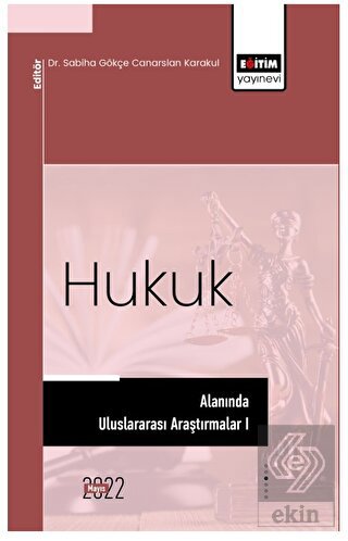 Hukuk Alanında Uluslararası Araştırmalar I - Inter