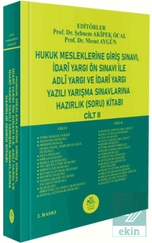Hukuk Mesleklerine Giriş Sınavı, İdari Yargı Ön Sınavı ile Adli Yargı 