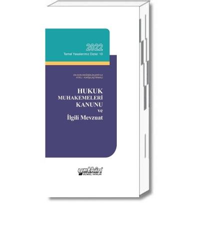 Hukuk Muhakemeleri Kanunu ve İlgili Mevzuat