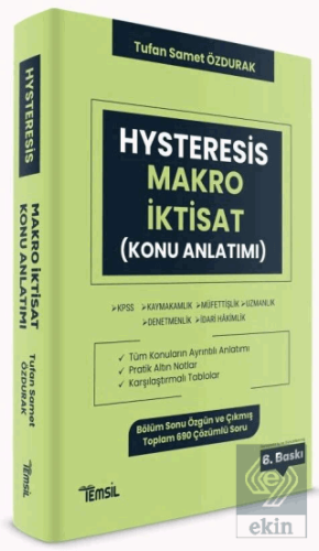 Hysteresis KPSS A Grubu Kaymakamlık Hakimlik Makro İktisat Konu Anlatımı