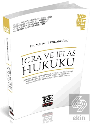 İcra ve İflas Hukuku Konu Anlatımı