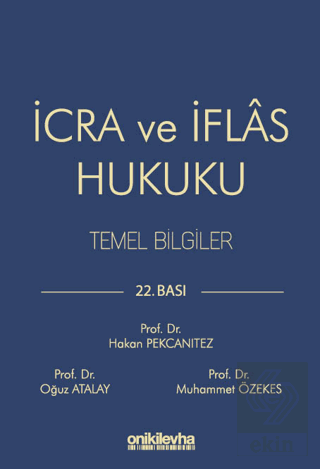 İcra ve İflas Hukuku Temel Bilgiler