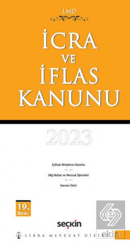 İcra ve İflas Kanunu / LMD–5