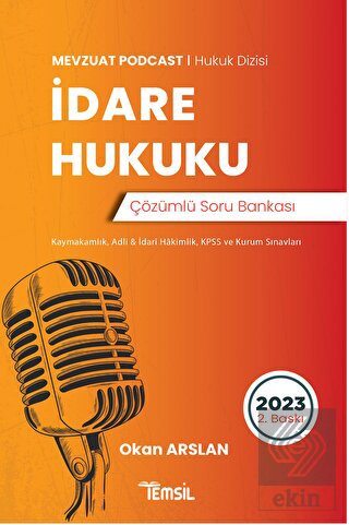 İdare Hukuku Çözümlü Soru Bankası