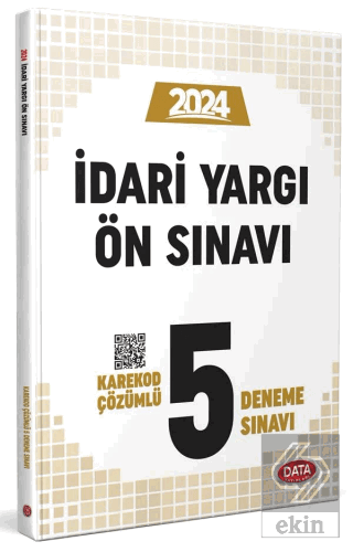 İdari Yargı Ön Sınavı 5 Deneme Sınavı - Karekod Çözümlü