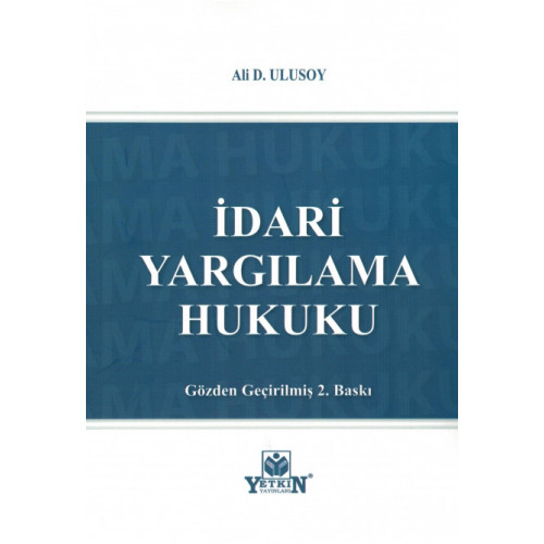 İdari Yargılama Hukuku