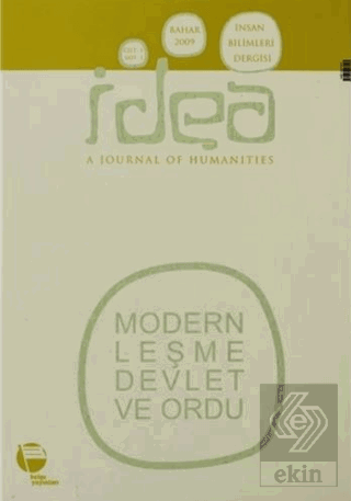İdea Cilt: 1 Sayı: 1 İnsan Bilimleri Dergisi / A J