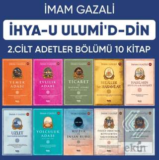 İhyau Ulumiddin 2. Cilt - (Adetler Bölümü 10 Kitap)