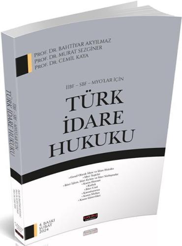 İİBF, SBF, MYO Türk İdare Hukuku
