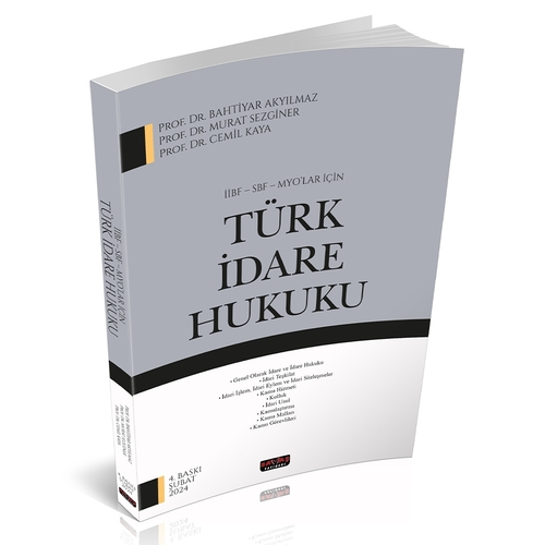 İİBF, SBF, MYO Türk İdare Hukuku