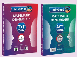 İki Yüzlü TYT AYT Matematik Denemeleri