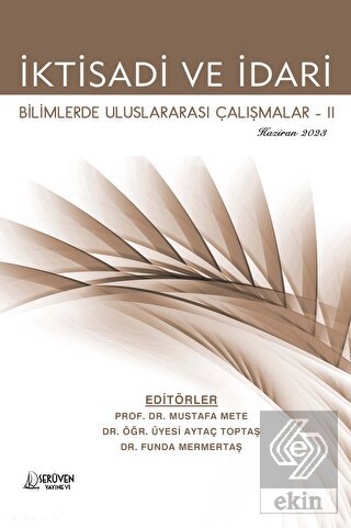 İktisadi ve İdari Bilimlerde Uluslararası Çalışmal