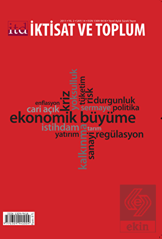 İktisat ve Toplum Dergisi Sayı: 14