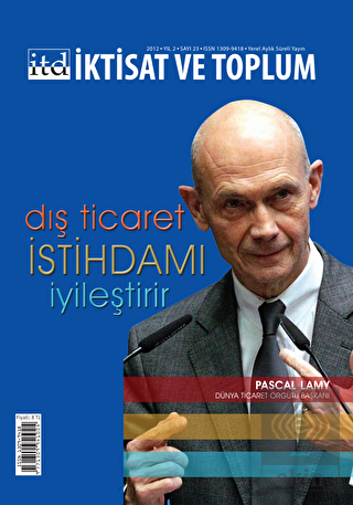 İktisat ve Toplum Dergisi Sayı: 23