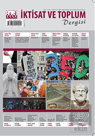İktisat ve Toplum Dergisi Sayı: 3