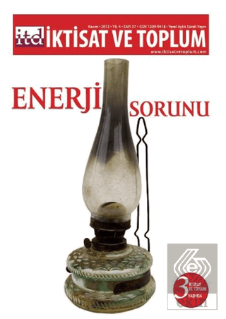 İktisat ve Toplum Dergisi Sayı: 37