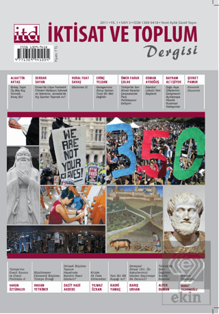 İktisat ve Toplum Dergisi Sayı: 3