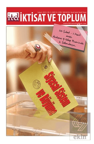 İktisat ve Toplum Dergisi Sayı: 52