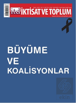 İktisat ve Toplum Dergisi Sayı: 59