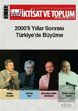 İktisat ve Toplum Dergisi Sayı: 93 Temmuz 2018