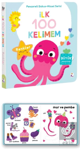 İlk 100 Kelimem – Renkler (Pencereli Dokun-Hisset)