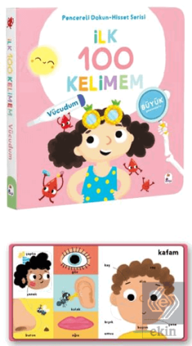 İlk 100 Kelimem – Vücudumuz (Pencereli Dokun-Hisset)