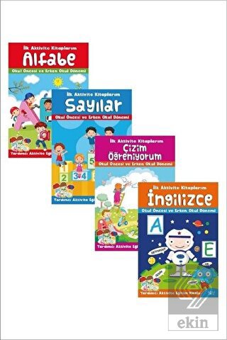 İlk Aktivite Kitaplarım Seti (4 Kitap Takım)