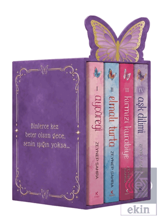 İlk Aşk Serisi - Kenar Boyamalı Kutulu Set Zeynep Sahra Pukka Yayınlar