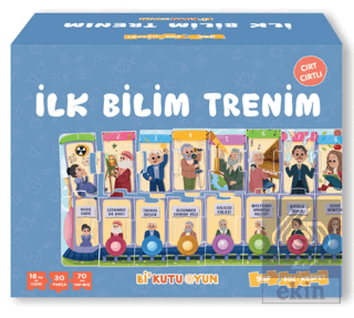 İlk Bilim Trenim - Cırt Cırtlı Yapboz ve Kitap Seti