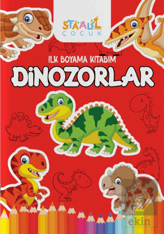 İlk Boyama Kitabım - Dinozorlar
