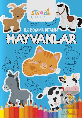 İlk Boyama Kitabım - Hayvanlar