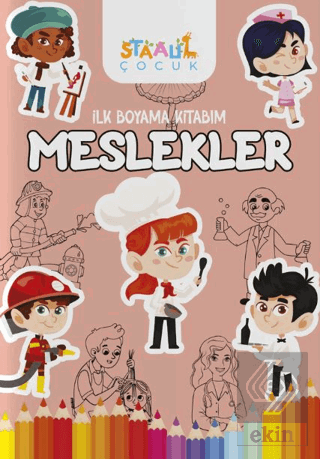 İlk Boyama Kitabım - Meslekler