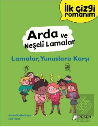İlk Çizgi Romanım - Arda ve Neşeli Lamalar: Lamalar, Yunuslara Karşı