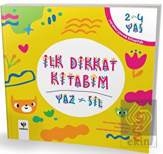 İlk Dikkat Kitabım - Yaz Sil