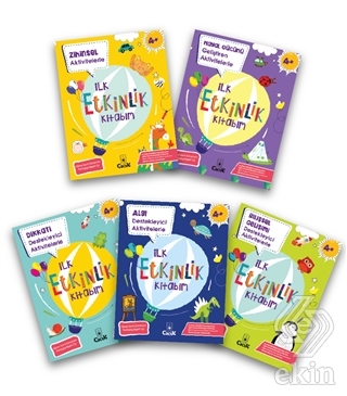 İlk Etkinlik Kitabım Serisi (5 Kitap Takım)