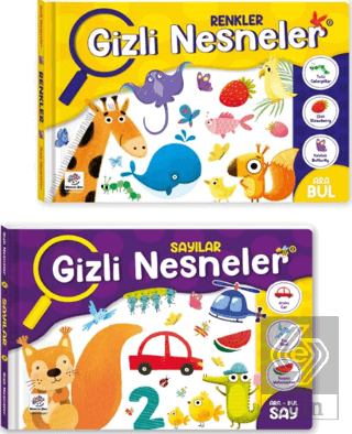 İlk Etkinlik Kitabım Seti (Sayılar-Renkler) (12-36 Ay)