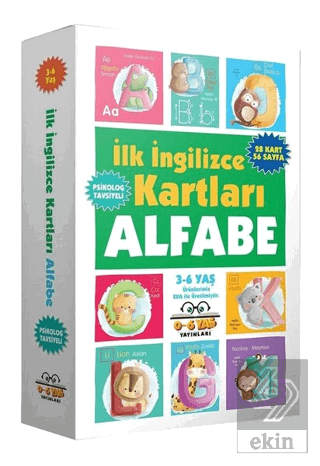 İlk İngilizce Kartları Alfabe