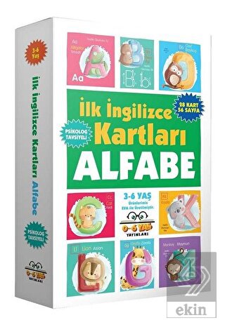 İlk İngilizce Kartları Alfabe