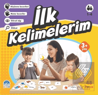 İlk Kelimelerim - Eğitici Yapboz