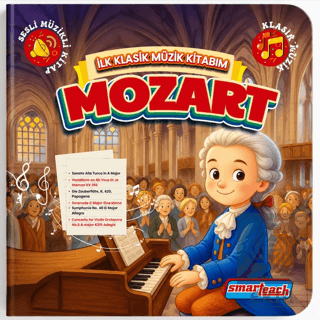 İlk Klasik Müzik Kitabım Mozart –Sesli Kitap Kolektif SMARTEACH Satın 