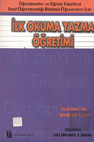 İlk Okuma Yazma Öğretimi