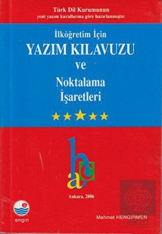 İlköğretim İçin Yazım Kılavuzu ve Noktalama İşaret