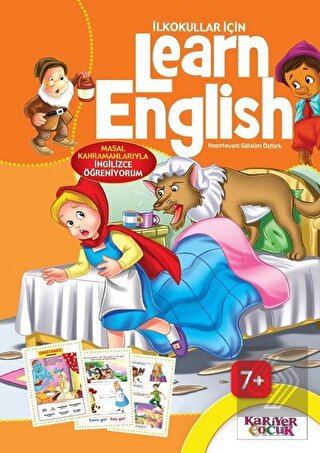 İlkokullar İçin Learn English (Turuncu)