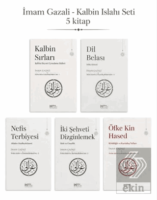 İmam Gazali - Kalbin Islahı Seti (5 Kitap) İmam Gazali Miras Yayınları