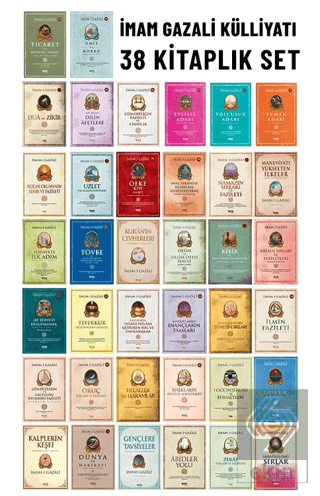 İmam-ı Gazali Külliyatı - 38 Kitap Seti