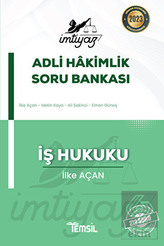İmtiyaz Adli Hakimlik Soru Bankası İşHukuku