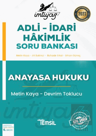 İmtiyaz Anayasa Hukuku Soru Bankası
