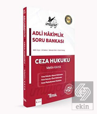 İmtiyaz Ceza Hukuku Soru Bankası